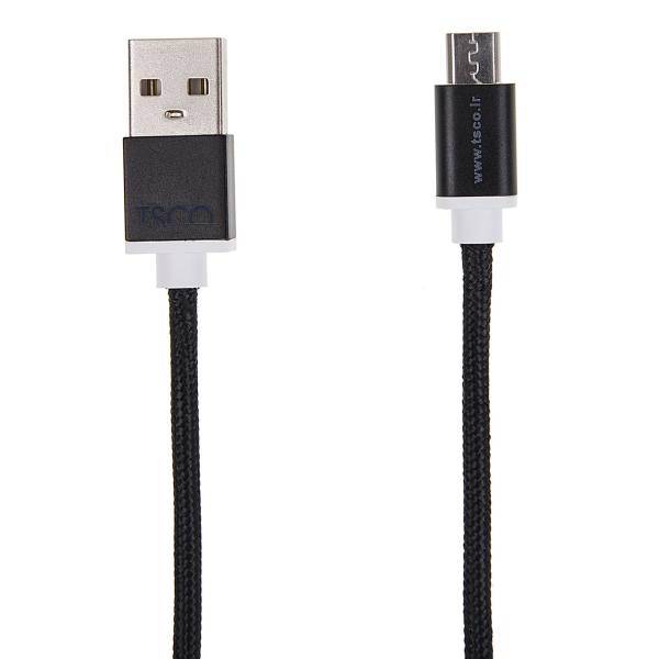 TSCO TC 51 USB To microUSB Cable 1m، کابل تبدیل USB به microUSB تسکو مدل TC 51 به طول 1 متر