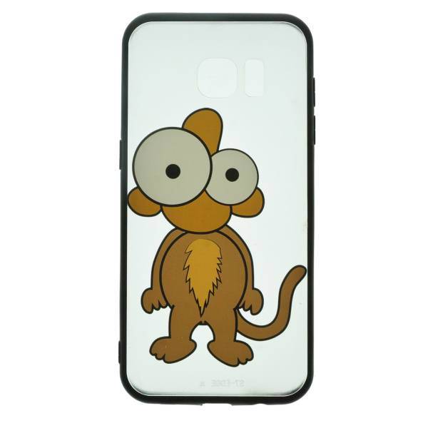کاور زوو مدلMonkey مناسب برای گوشی سامسونگ S7 EDGE بی رنگ مات