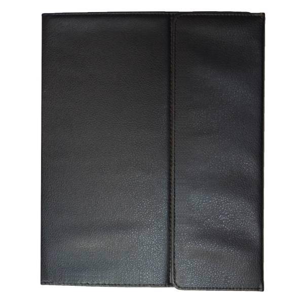 Leather Case Flip Cover With Keyboard For Ipad 1 And Ipad 2، کیف کلاسوری مدل Leather Case مناسب برای Ipad 1 و Ipad2 به همراه کیبورد