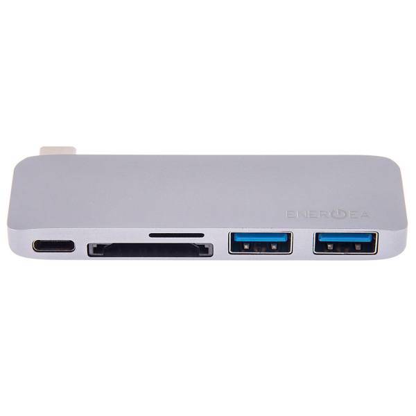 Energea ALUHUB USB Type C Hub and Card Reader، هاب USB Type C و کارت‌خوان حافظه انرجیا مدل ALUHUB