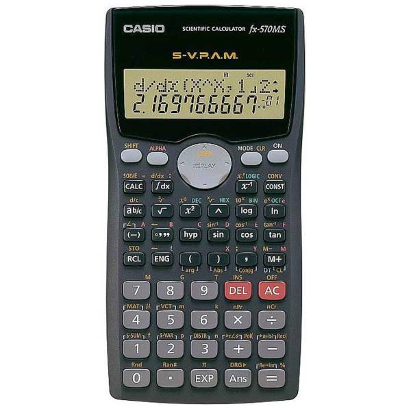 Casio FX-570 MS Calculator، ماشین حساب کاسیو FX-570-MS