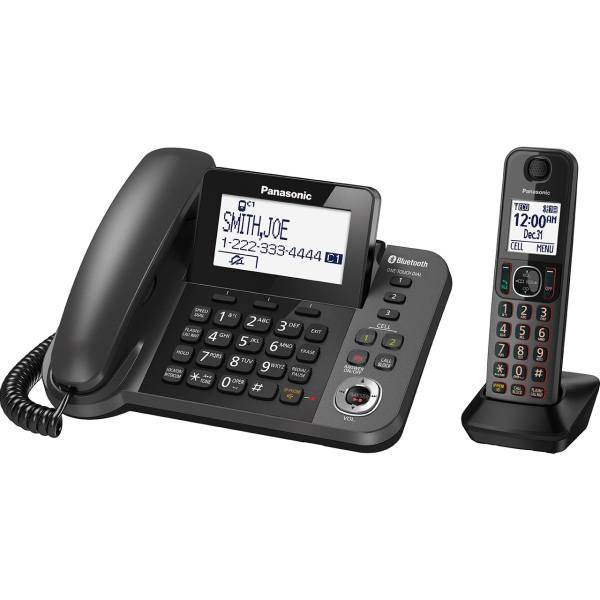 Panasonic KX-TGF380 Wireless Phone، تلفن بی‌سیم پاناسونیک مدل KX-TGF380