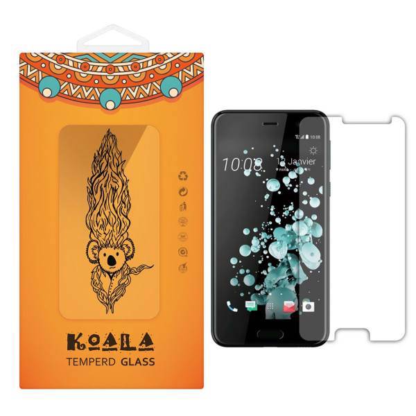 KOALA Tempered Glass Screen Protector For HTC U Play، محافظ صفحه نمایش شیشه ای کوالا مدل Tempered مناسب برای گوشی موبایل اچ تی سی U Play