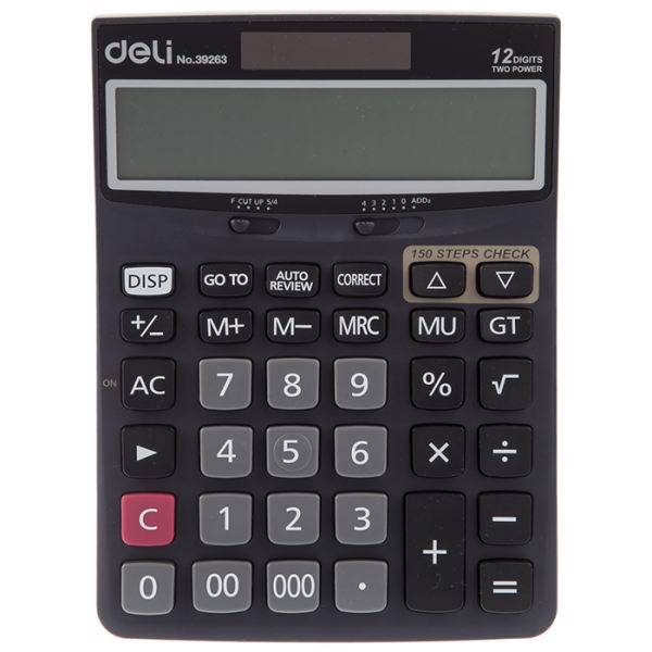 Deli 39263 Calculator، ماشین حساب دلی مدل 39263