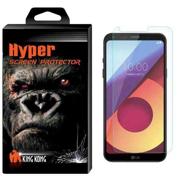 Hyper Protector King Kong Tempered Glass Screen Protector For LG Q6، محافظ صفحه نمایش شیشه ای کینگ کونگ مدل Hyper Protector مناسب برای گوشی ال جی Q6