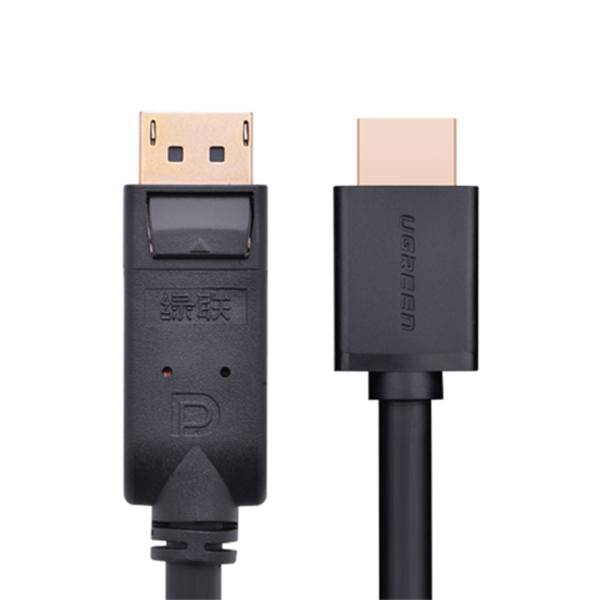 Ugreen DP101 DisplayPort to HDMI Cable 1.5m، کابل تبدیل DisplayPort به HDMI یوگرین مدل DP101 طول 1.5 متر