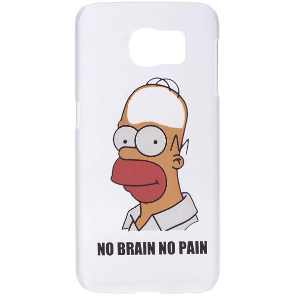 Homer Simpson Cover For Samsung Galaxy S6 - Type 2، کاور گوشی موبایل مدل Homer Simpson مناسب برای سامسونگ گلکسی S6 - طرح 2