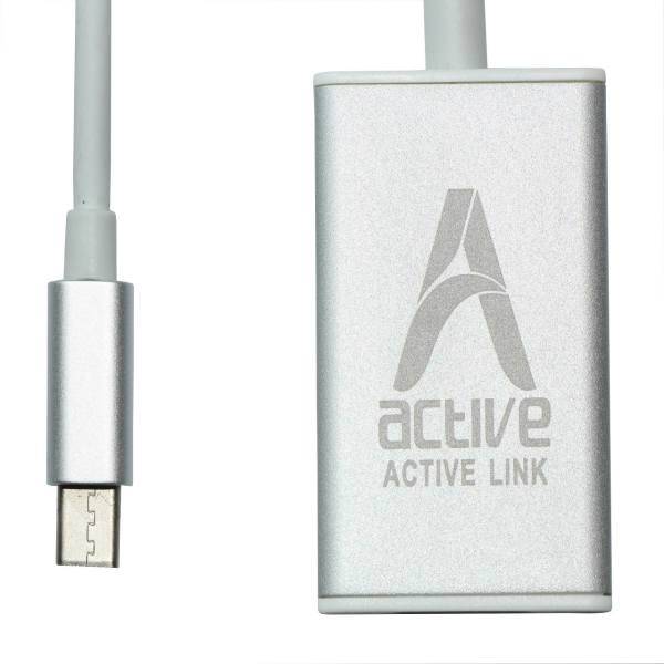 Active link USB-C To VGA Adapter، مبدل USB-C به VGA اکتیو لینک