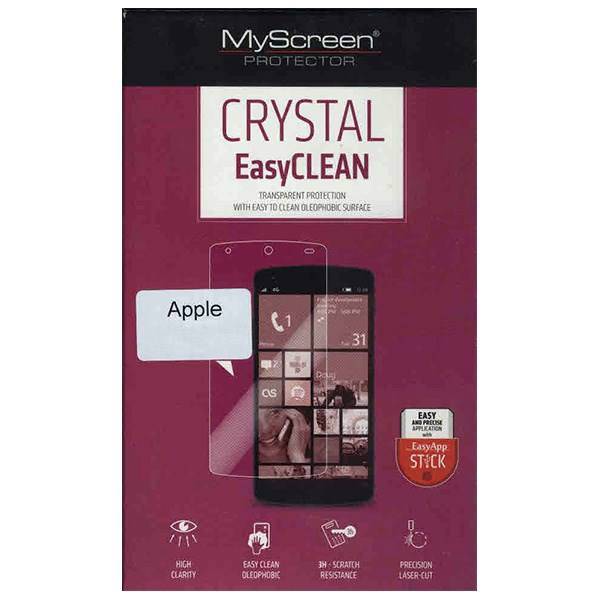 Apple iPhone 6 MyScreen Crystal EasyClean Protector، محافظ صفحه نمایش MyScreen مدل EasyClean مناسب برای گوشی موبایل آیفون 6