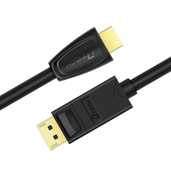 Dtech DT-CU0305 Display To HDMI 180cm Cable، کابل Display به HDMI دیتک مدل DT-CU0305 به طول 180 سانتی متر