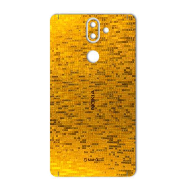 MAHOOT Gold-pixel Special Sticker for Nokia 8Sirocco، برچسب تزئینی ماهوت مدل Gold-pixel Special مناسب برای گوشی Nokia 8Sirocco