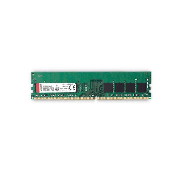 Kingston KVR24N17S6 DDR4 2400MHz CL17 Single Channel Desktop RAM - 4GB، رم دسکتاپ DDR4 تک کاناله 2400 مگاهرتز CL17 کینگستون مدل KVR24N17S6 ظرفیت 4 گیگابایت