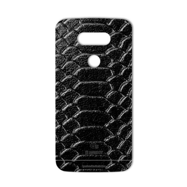 MAHOOT Snake Leather Special Sticker for LG G5، برچسب تزئینی ماهوت مدل Snake Leather مناسب برای گوشی LG G5