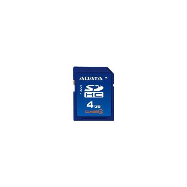 Adata SDHC Card 4GB Class 4، کارت حافظه اس دی اچ سی ای دیتا 4 گیگابایت کلاس 4