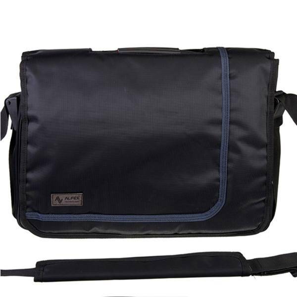 Alfex Haward AB225 Black Bag For 16 Inch Laptop، کیف لپ تاپ مشکی الفکس مدل Haward AB225 مناسب برای لپ تاپ های 16 اینچی
