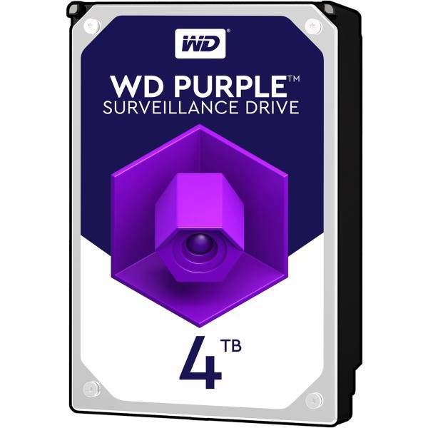 Western Digital Purple WD40PURZ Internal Hard Disk 4TB، هارددیسک اینترنال وسترن دیجیتال مدل Purple WD40PURZ ظرفیت 4 ترابایت