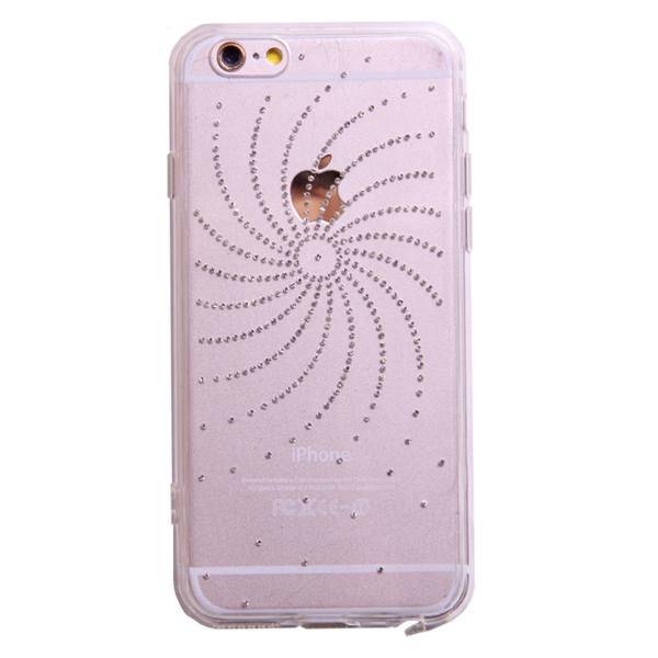 Diamond 004 Cover For Iphone 6/6S، کاور نگین دار مدل 004 مناسب برای گوشی موبایل آیفون 6 و 6s