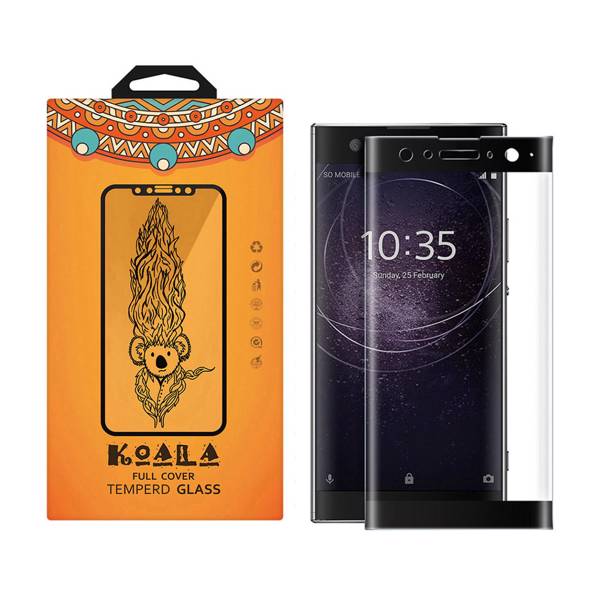 KOALA Full Cover Glass Screen Protector For Sony Xperia XA2 Ultra، محافظ صفحه نمایش شیشه ای کوالا مدل Full Cover مناسب برای گوشی موبایل سونی Xperia XA2 Ultra