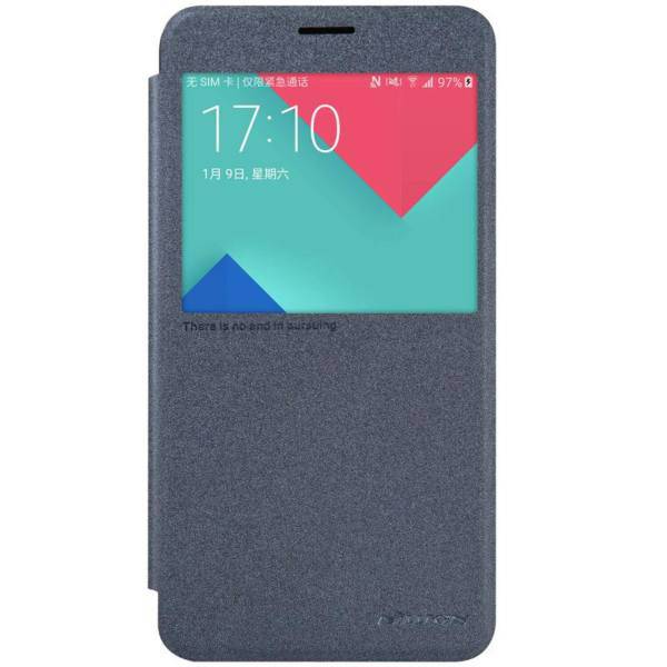 Nillkin New Leather Sparkle Flip Cover For Samsung Galaxy A9 2016، کیف کلاسوری نیلکین مدل New Leather Sparkle مناسب برای گوشی موبایل سامسونگ Galaxy A9 2016