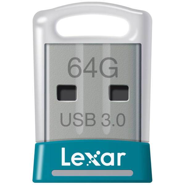 Lexar JumpDrive S45 Flash Memory 64GB، فلش مموری لکسار مدل JumpDrive S45 ظرفیت 64 گیگابایت