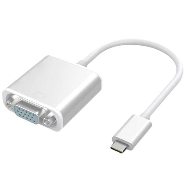 U1A USB-C TO VGA Adapter، مبدل USB-C به VGA مدل U1A