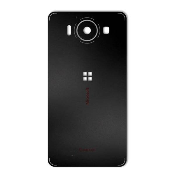 MAHOOT Black-color-shades Special Texture Sticker for Microsoft Lumia 950، برچسب تزئینی ماهوت مدل Black-color-shades Special مناسب برای گوشی Microsoft Lumia 950