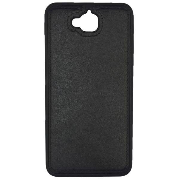 TPU Leather Design Cover For Huawei Y6 Pro، کاور ژله ای طرح چرم مناسب برای گوشی موبایل Huawei Y6 Pro