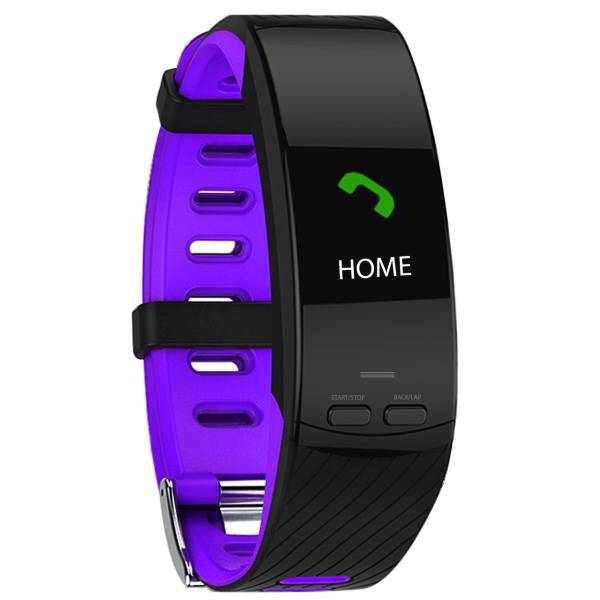 Fidogadhet Gps Purple Smart Bracelet، مچ بند هوشمند فیدوگجت مدل GPS Purple