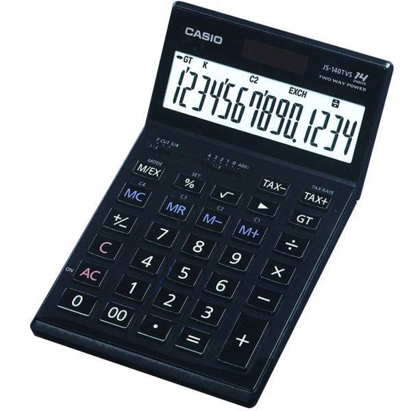 Casio JS-140TVS Calculator، ماشین حساب کاسیو مدل JS-140TVS