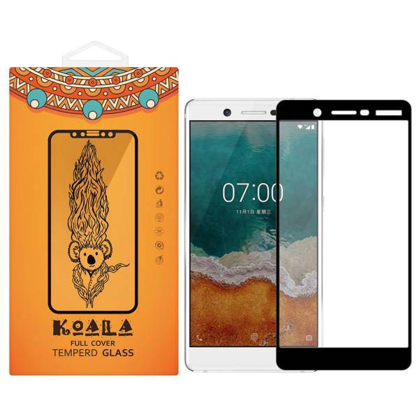 KOALA Full Cover Glass Screen Protector For Nokia 7، شمحافظ صفحه نمایش شیشه ای کوالا مدل Full Cover مناسب برای گوشی موبایل نوکیا 7