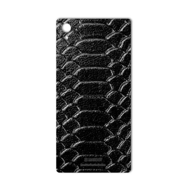 MAHOOT Snake Leather Special Sticker for Sony Xperia Z5، برچسب تزئینی ماهوت مدل Snake Leather مناسب برای گوشی Sony Xperia Z5