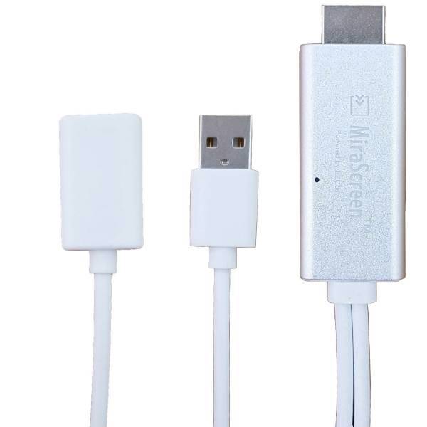 Mira Screen- LD5M- USB to HDMI cable، کابل تبدیل USB به HDMI میرا اسکرین مدل LD5M