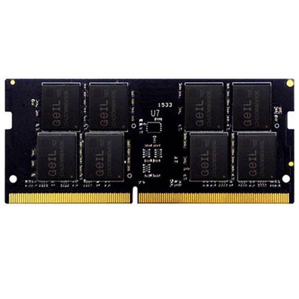 Geil CL16 DDR4 2400MHz Notebook Memory - 4GB، رم لپ تاپ گیل مدل DDR4 2400MHz ظرفیت 4 گیگابایت