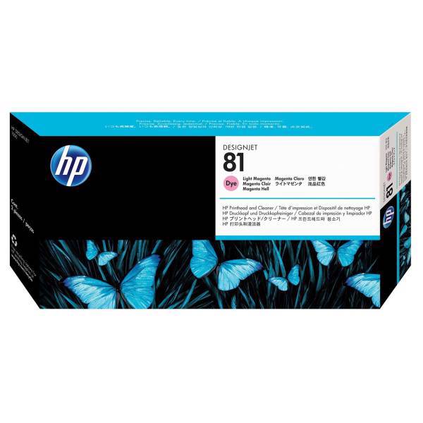 HP 81 Light Magenta Dye Printer Head، هد پلاتر اچ پی مدل 81 ارغوانی روشن