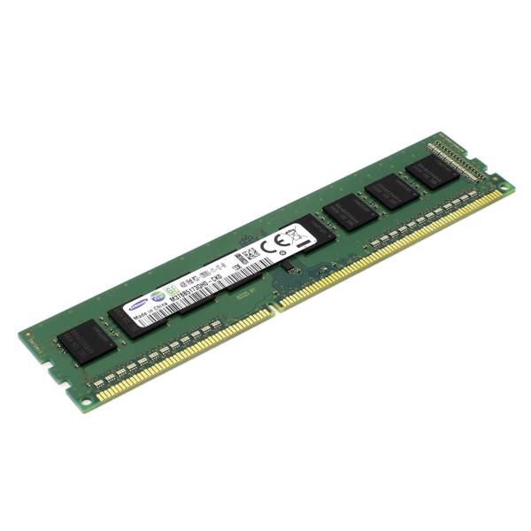 Samsung 12800 1600MHz Desktop DDR3 RAM 4GB، رم کامپیوتر سامسونگ مدل DDR3 1600MHz 240Pin DIMM 12800 ظرفیت 4 گیگابایت
