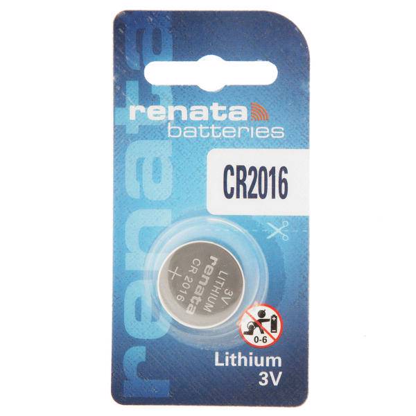 Renata CR2016 Cell battery، باتری سکه ای رناتا مدل CR2016