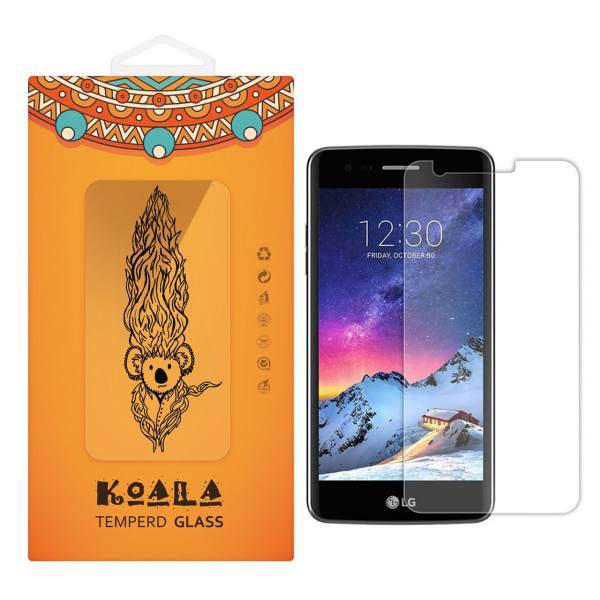 KOALA Tempered Glass Screen Protector For LG K8 2017، محافظ صفحه نمایش شیشه ای کوالا مدل Tempered مناسب برای گوشی موبایل ال جی K8 2017