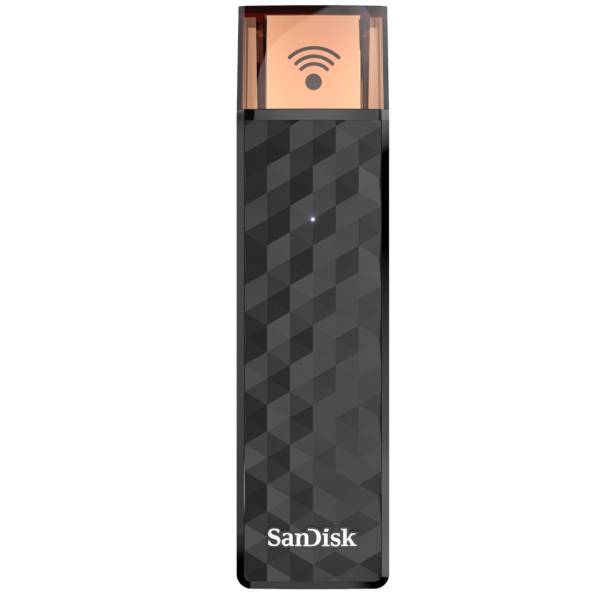 SanDisk Connect Wireless Stick Flash Memory - 16GB، فلش مموری سن دیسک مدل Connect Wireless Stick ظرفیت 16 گیگابایت