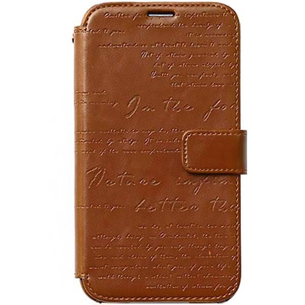 Samsung Galaxy S5 Zenus Lettering Diary Case، کیف زیناس لیترینگ دایری مناسب برای گوشی موبایل سامسونگ گلکسی اس5