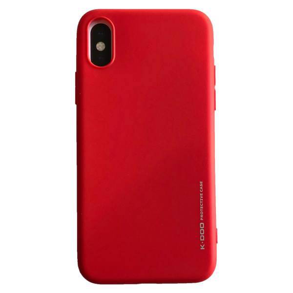 Flexible K.DOO Cover For iPhone X، کاور فلکس کی.دو مناسب برای گوشی موبایل آیفون X