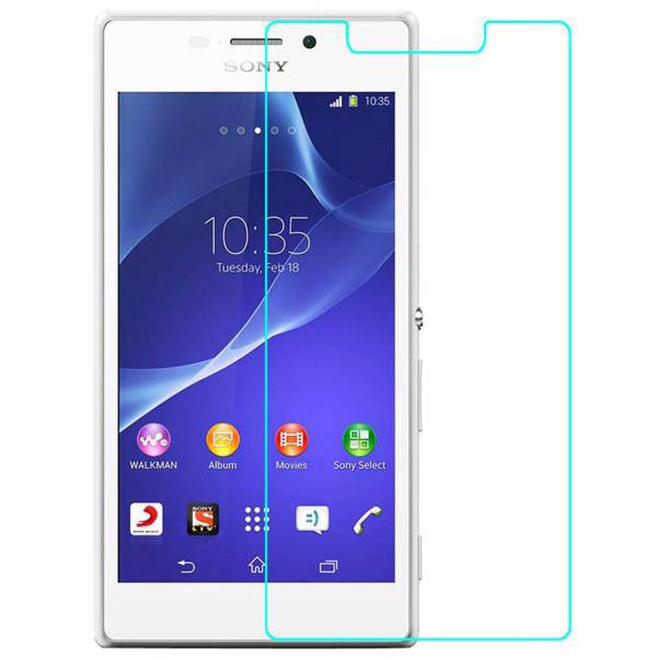 Tempered Glass Screen Protector For Sony Xperia M2، محافظ صفحه نمایش شیشه ای تمپرد مناسب برای گوشی موبایل سونی Xperia M2