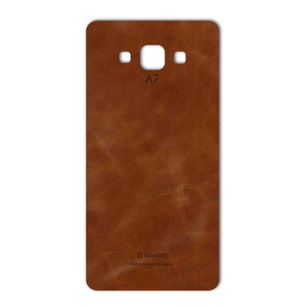 MAHOOT Buffalo Leather Special Sticker for Samsung A7، برچسب تزئینی ماهوت مدل Buffalo Leather مناسب برای گوشی Samsung A7