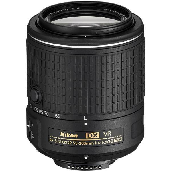 Nikon AF-S DX NIKKOR 55-200mm f/4-5.6G ED VR II Lens، لنز نیکون مدل AF-S DX NIKKOR 55-200mm f/4-5.6G ED VR II