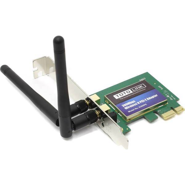 TOTOLINK N300PE Wireless Network Adapter، کارت شبکه‌ی بی‌سیم توتولینک مدل N300PE