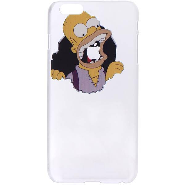 Homer Simpson Cover For iPhone 6 Plus - Type 1، کاور گوشی موبایل مدل Homer Simpson مناسب برای آیفون 6	 پلاس - طرح 1