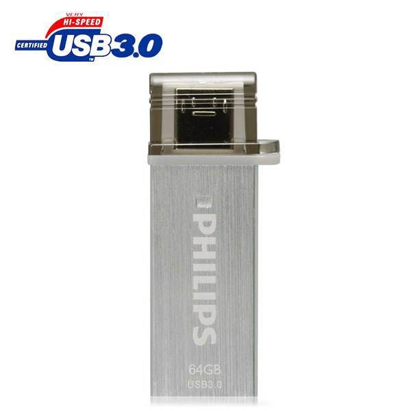 Philips Mono Edition FM64DA132B/97 USB 3.0 and OTG Flash Memory - 64GB، فلش مموری USB 3.0 و OTG فیلیپس مدل مونو ادیشن FM32DA132B/97 ظرفیت 64 گیگابایت