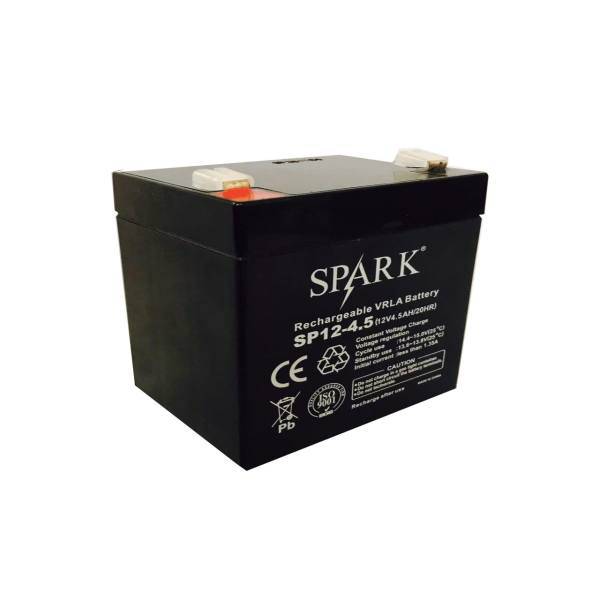 Spark Rechargeable Battery SP12-4.5، باتری12 ولت 4.5 آمپر اسپارک مدل SP12-4.5