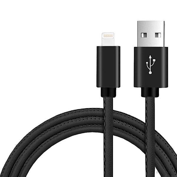 Wake Up World 1BC-Date Transfer 2m USB To Lightning Cable، کابل دیتا لایتنینگ 2 متری مدل Data Transfer با قابلیت انتقال دیتا و شارژ برای گوشی های اپل X / 8/8 Plus / 7/7 Plus / 6/6 Plus / 5s / iPad