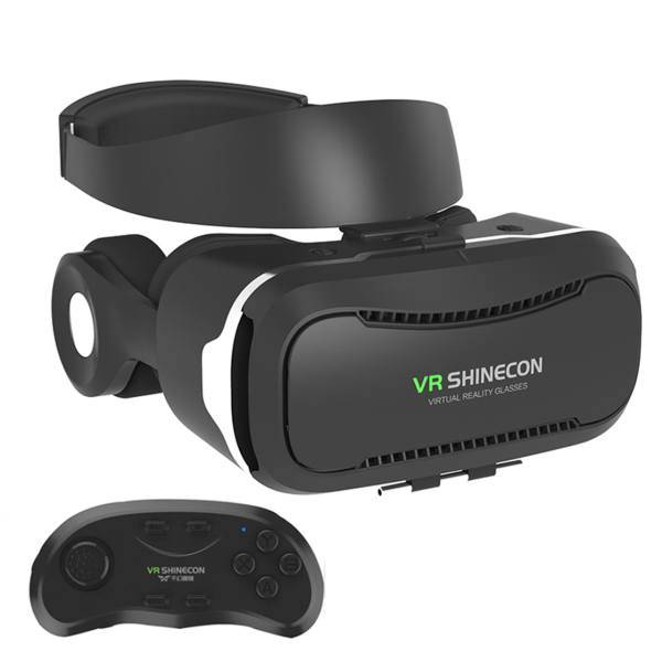 Shinecon 4th Gen Virtual Reality Headset With B01 Controller، هدست واقعیت مجازی شاینکن مدل 4th Gen با کنترلر B01