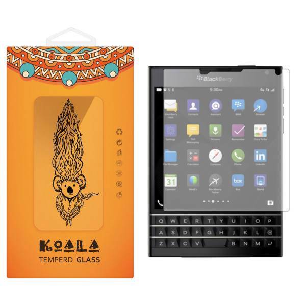 KOALA Tempered Glass Screen Protector For BlackBerry Passport، محافظ صفحه نمایش شیشه ای کوالا مدل Tempered مناسب برای گوشی موبایل بلک بری Passport